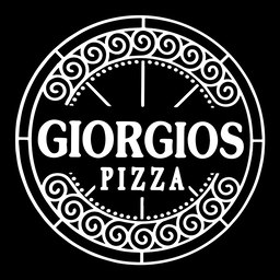Giorgios Pizza logo.